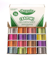 Crayola 800 Ct 16 variety Classpack